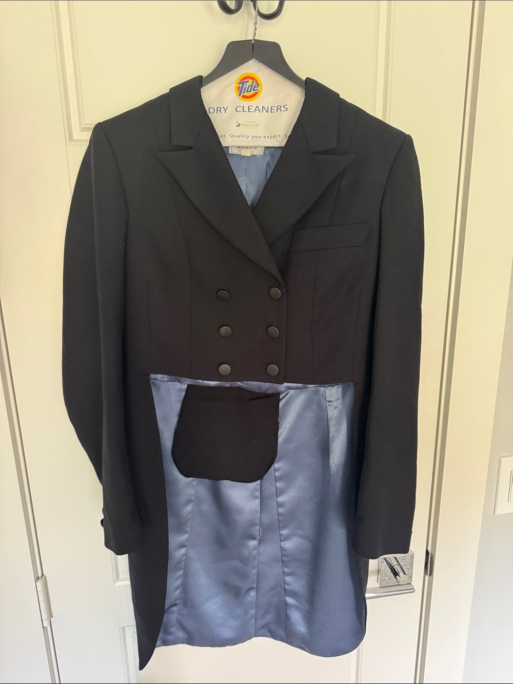 Beautiful Classic Navy Blue Equestrain Shadbelly
